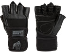 Gorilla Wear Dallas Wrist Wrap Handschoenen - Fitness Handschoenen - Zwart - Hoofdafbeelding