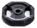 Muscle Power Aerobics Halterschijf - 30 mm - 5 kg - Zwart - Per stuk - Hoofdafbeelding
