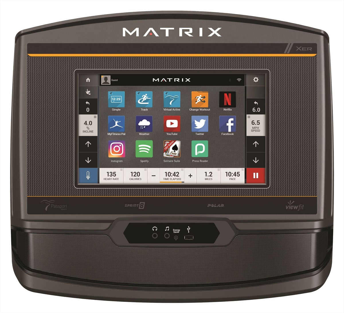 Matrix R50 Ligfiets - XER - Detailopname