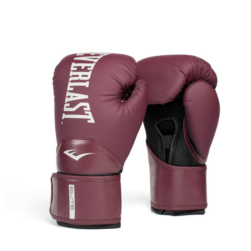 Everlast Elite 2 Bokshandschoenen - Bordeaux - 16 oz - Tweedekans