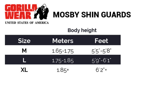 Gorilla Wear Mosby Scheenbeschermers - Zwart - Afbeelding 7