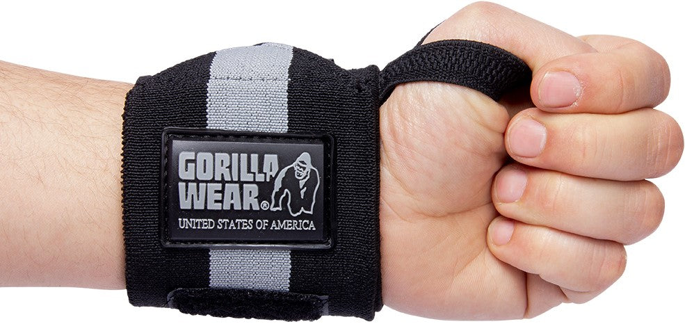 Gorilla Wear Wrist Wraps Ultra - Zwart/Grijs - Afbeelding 9