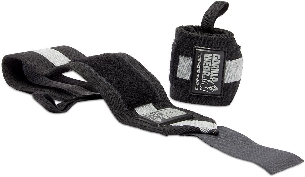 Gorilla Wear Wrist Wraps Ultra - Zwart/Grijs - Afbeelding 11