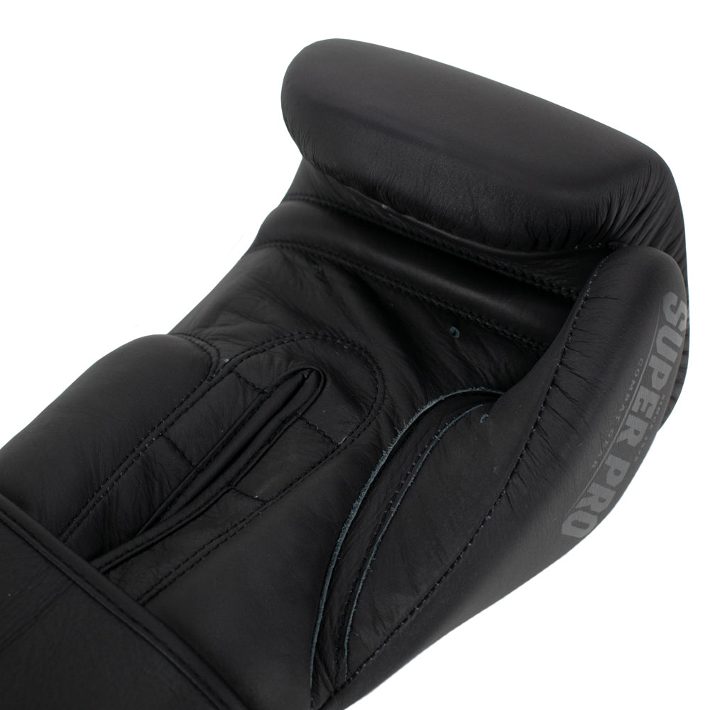 Super Pro Combat Gear Legend Lederen (Kick)Bokshandschoenen - Grijs - Afbeelding 6