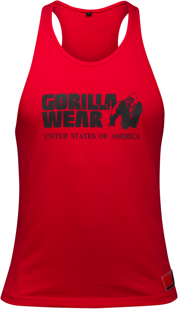 Gorilla Wear Classic Tank Top - Rood - Afbeelding 8