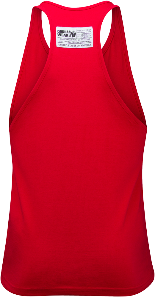 Gorilla Wear Classic Tank Top - Rood - Afbeelding 7