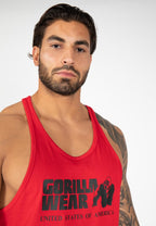 Gorilla Wear Classic Tank Top - Rood - In gebruik
