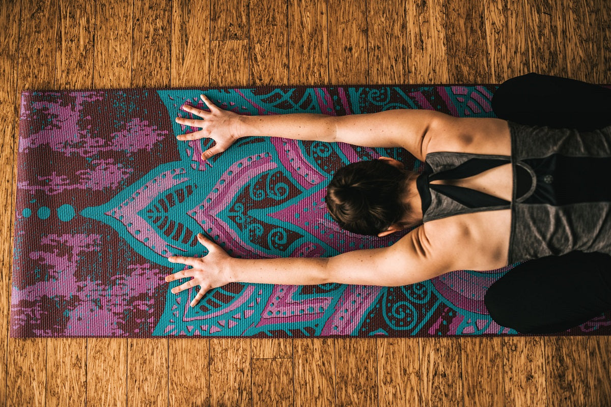Gaiam Reversible Yogamat - 6 mm - Be Free - Afbeelding 5