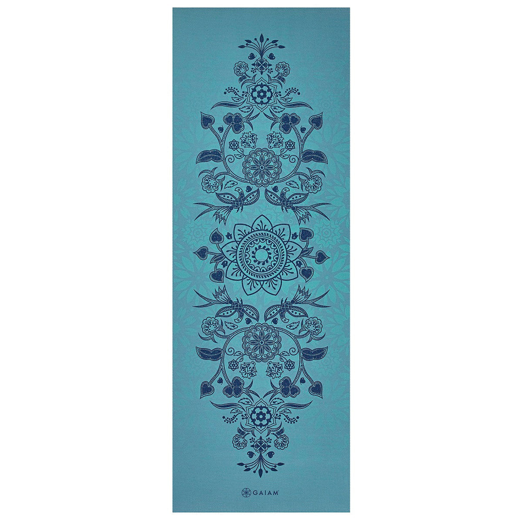 Gaiam Reversible Yogamat - 6 mm - Mystic Sky - In gebruik