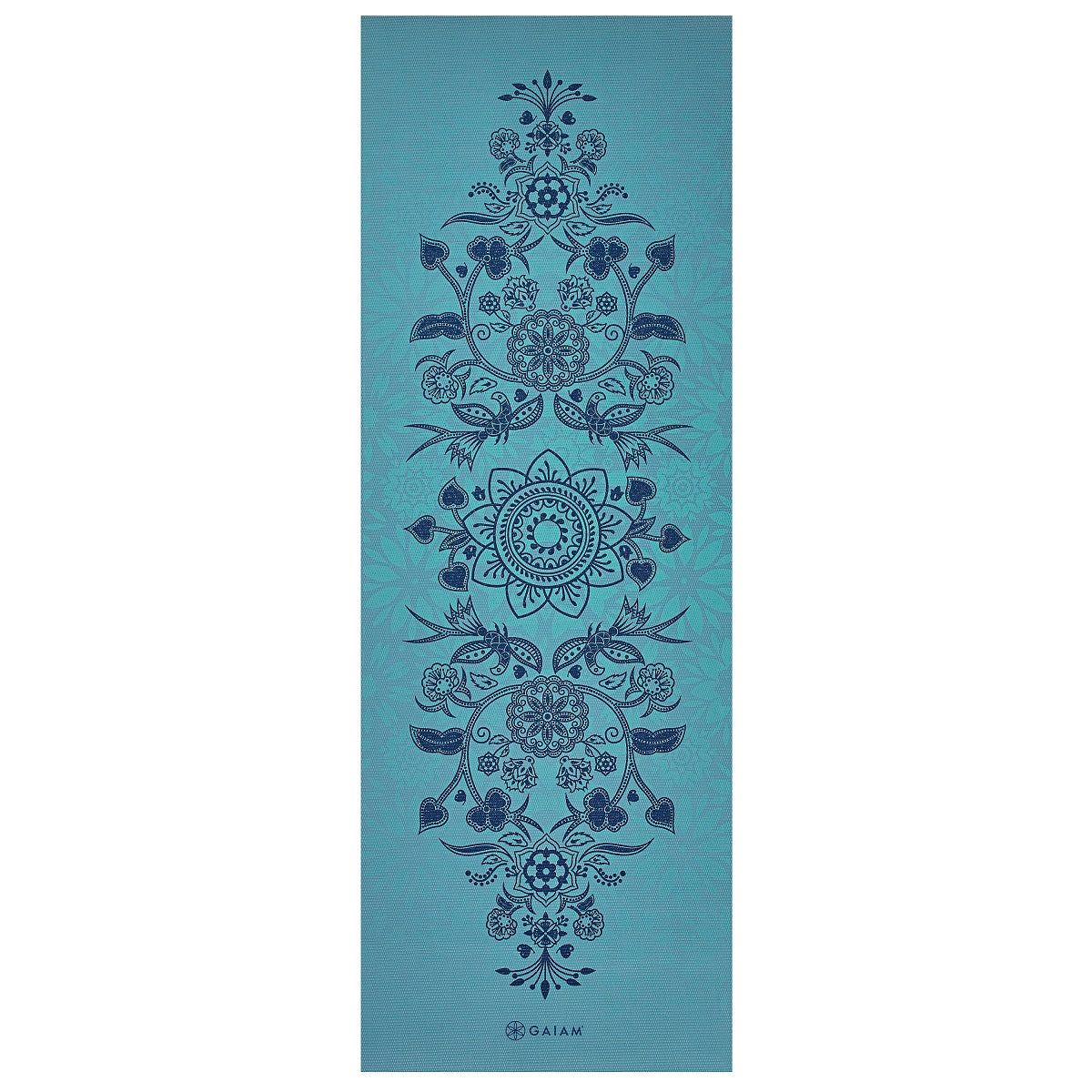 Gaiam Reversible Yogamat - 6 mm - Mystic Sky - In gebruik
