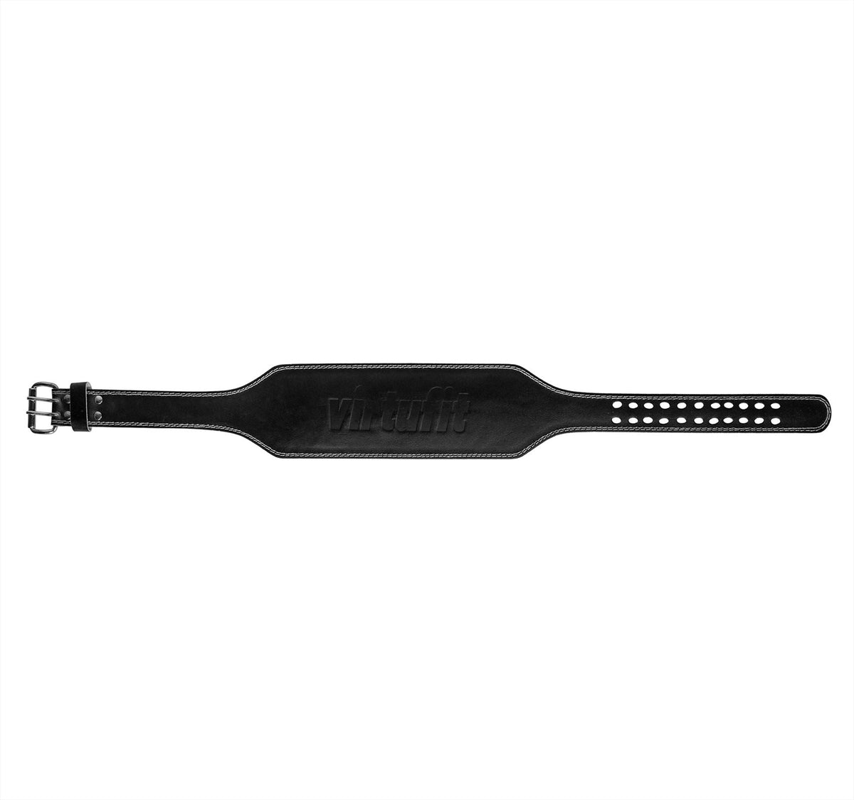 VirtuFit Leren Lifting Belt Pro - Lederen Halterriem - In gebruik