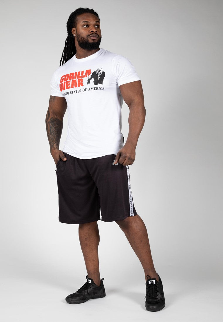 Gorilla Wear Reydon Mesh Shorts 2.0 - Zwart - Afbeelding 5