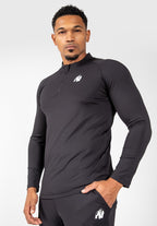 Gorilla Wear Hamilton Hybrid Longsleeve - Zwart - In gebruik