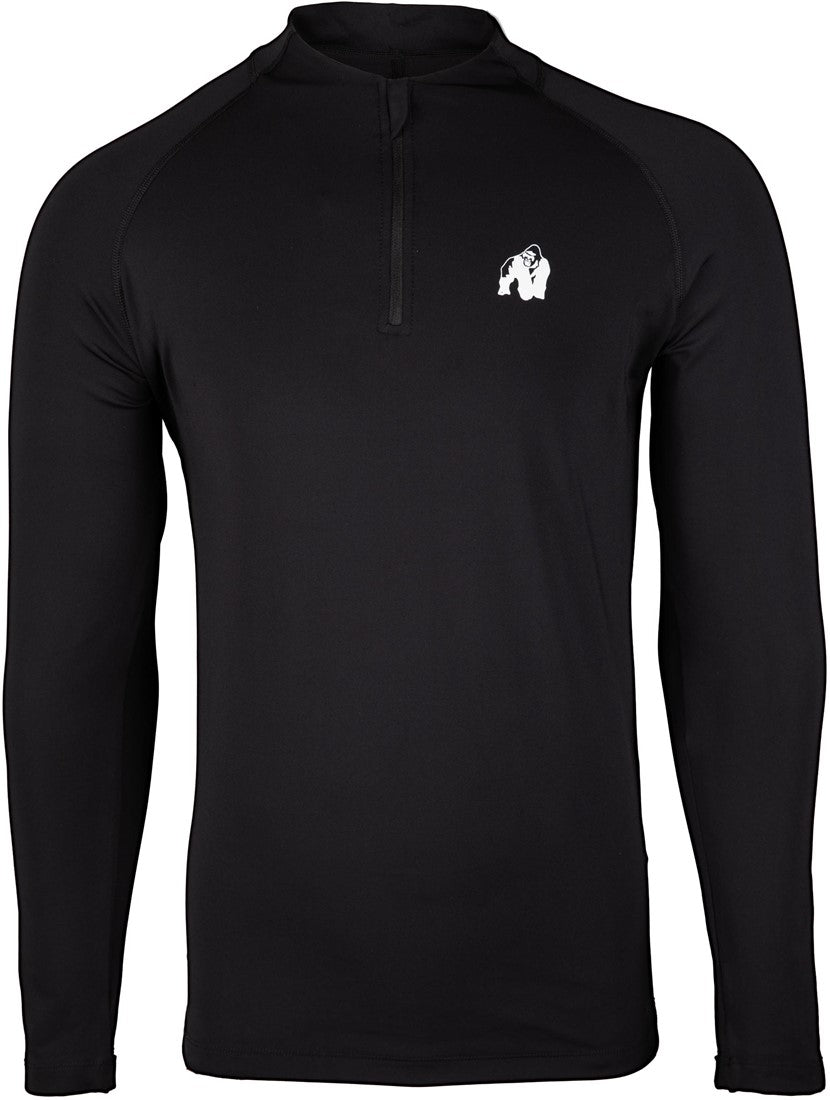 Gorilla Wear Hamilton Hybrid Longsleeve - Zwart - Afbeelding 5