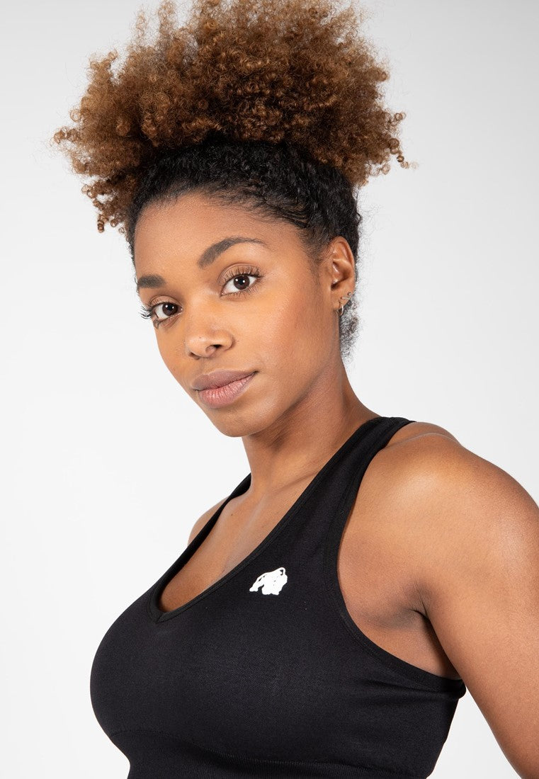 Gorilla Wear Neiro Seamless Sportbeha - Zwart - Afbeelding 5