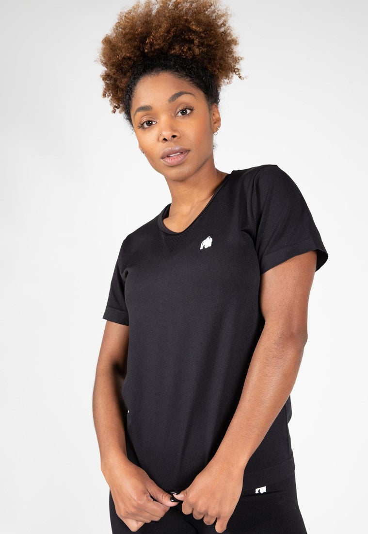Gorilla Wear Neiro Seamless T-shirt - Zwart - In gebruik