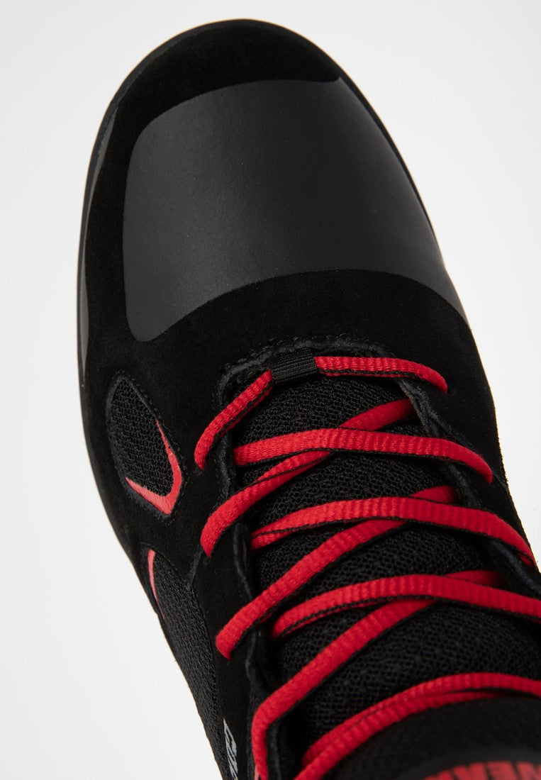 Gorilla Wear Troy High Tops Sportschoenen - Zwart/Rood - Afbeelding 7