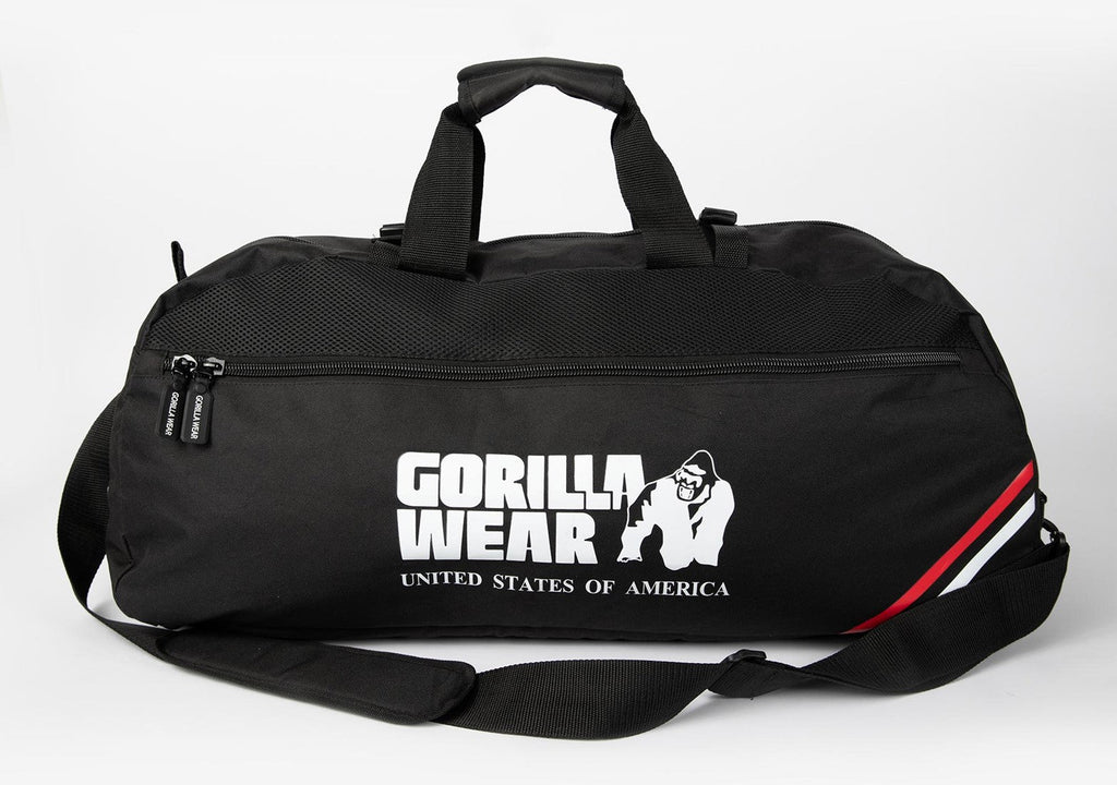 Gorilla Wear Norris Hybride Sporttas/Rugtas - Zwart - Afbeelding 5