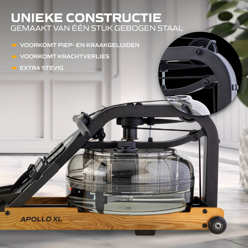 Fluid Rower Roeitrainer Apollo XL - Beuken - Hoofdafbeelding