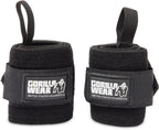 Gorilla Wear Basic Wrist Wraps - Zwart/Wit - Aanzicht