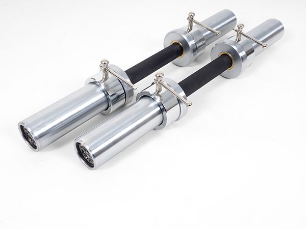 Muscle Power Dumbbellstang Set - 50 mm  - 2 Stuks - Aanzicht