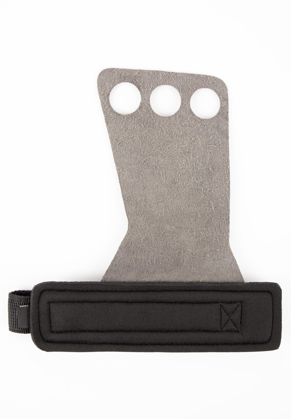 Gorilla Wear 3-Hole Carbon Lifting Grips - Zwart - Aanzicht