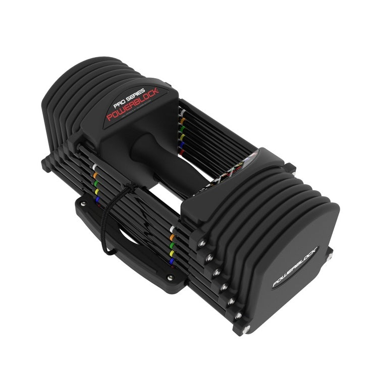 PowerBlock PRO 32 Verstelbare Dumbbell Set - Aanzicht