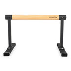 Gymstick Premium Parallettes - Opdruksteunen - Hout/Zwart - Aanzicht