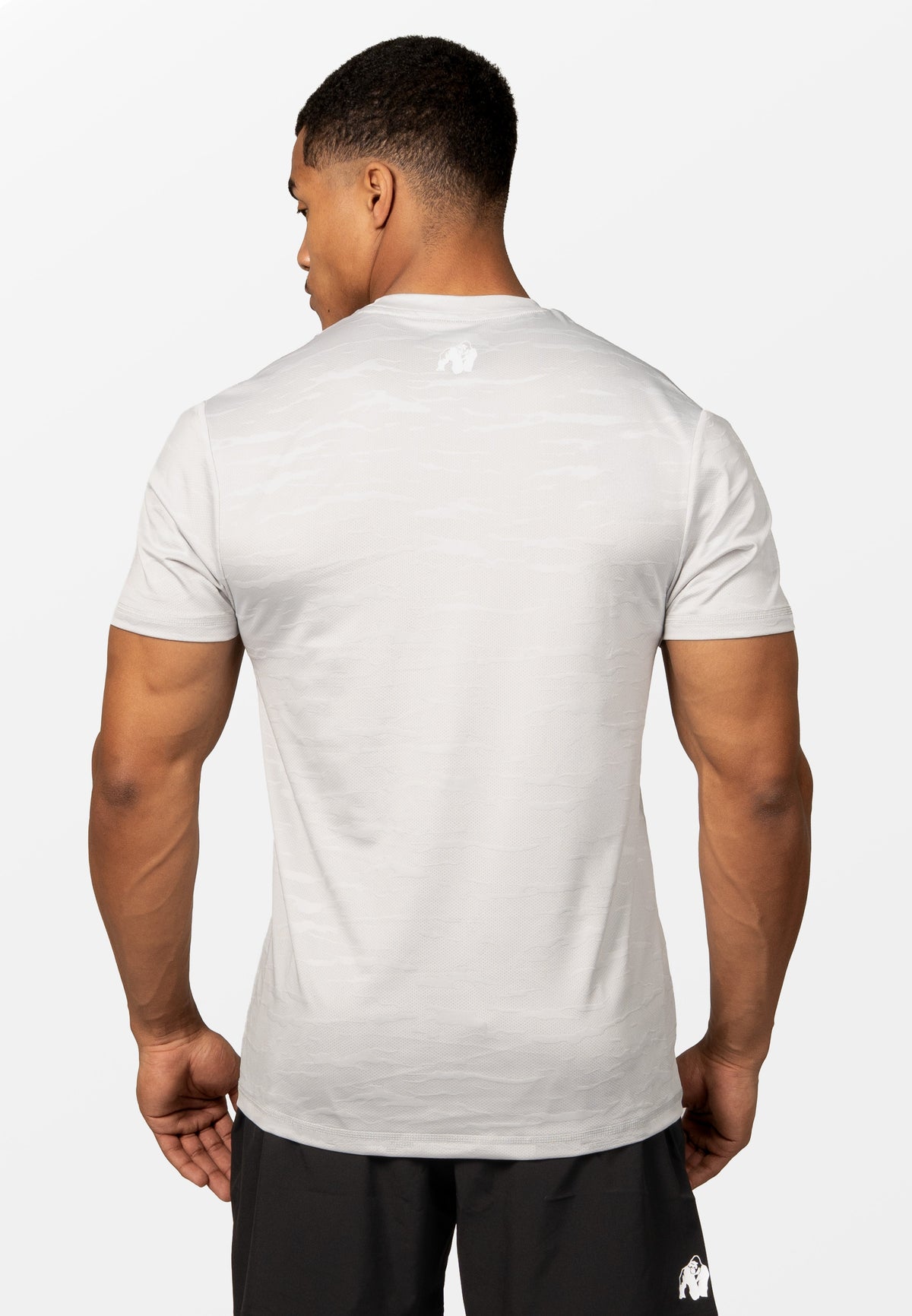 Gorilla Wear Westley T-shirt - Lichtgrijs - Aanzicht