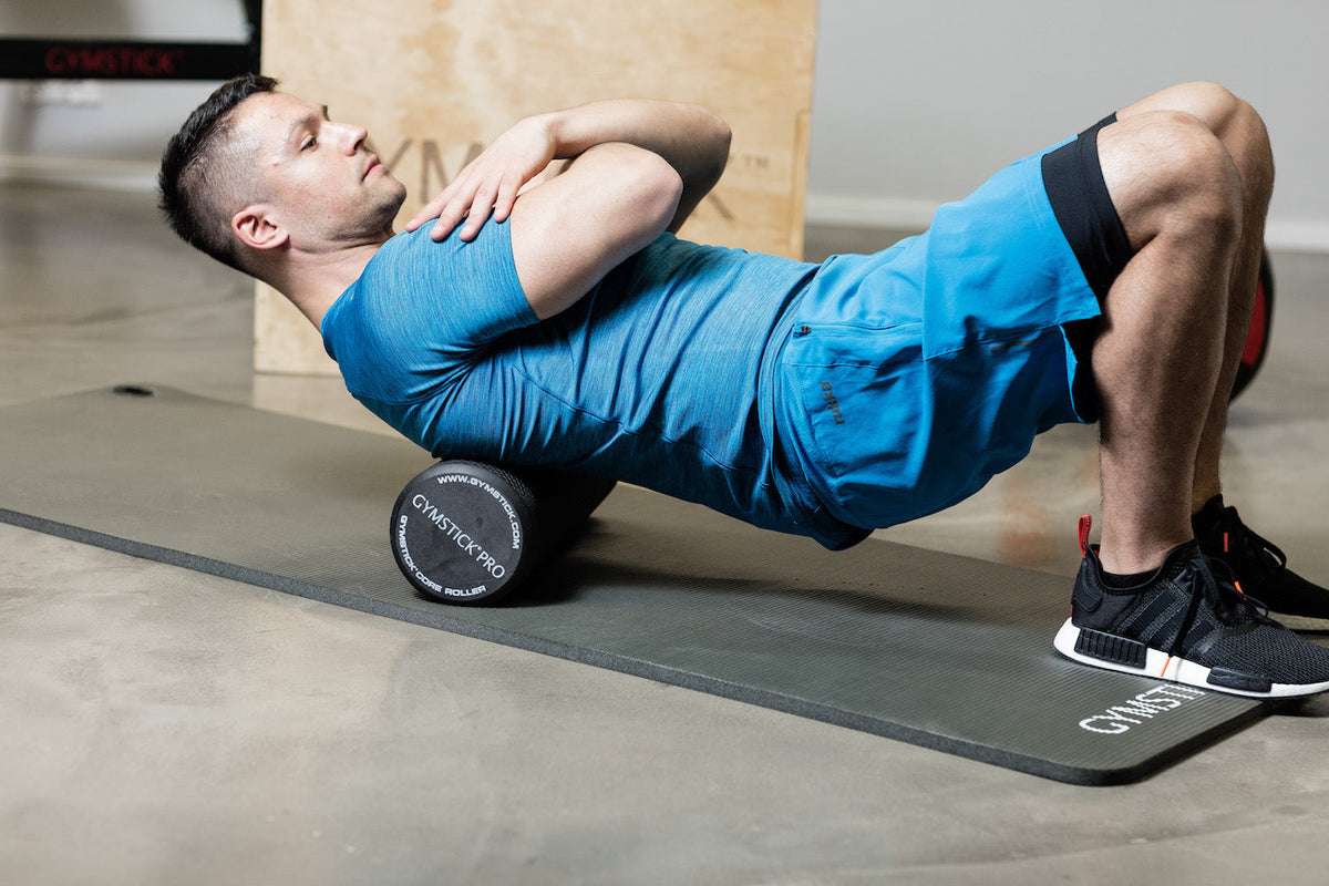 Gymstick Core Foam Roller - Zwart - 45 cm - Aanzicht