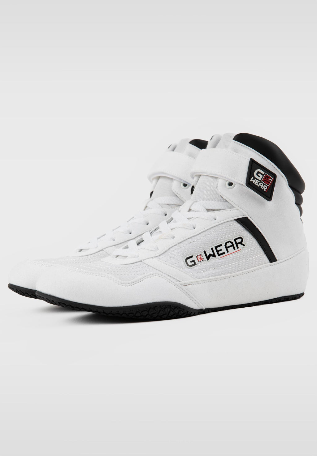Gorilla Wear Gwear Classic High Tops Sportschoenen - Wit/Zwart - Aanzicht