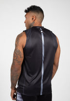 Gorilla Wear Clayton Tank Top - Zwart/Goud - Aanzicht