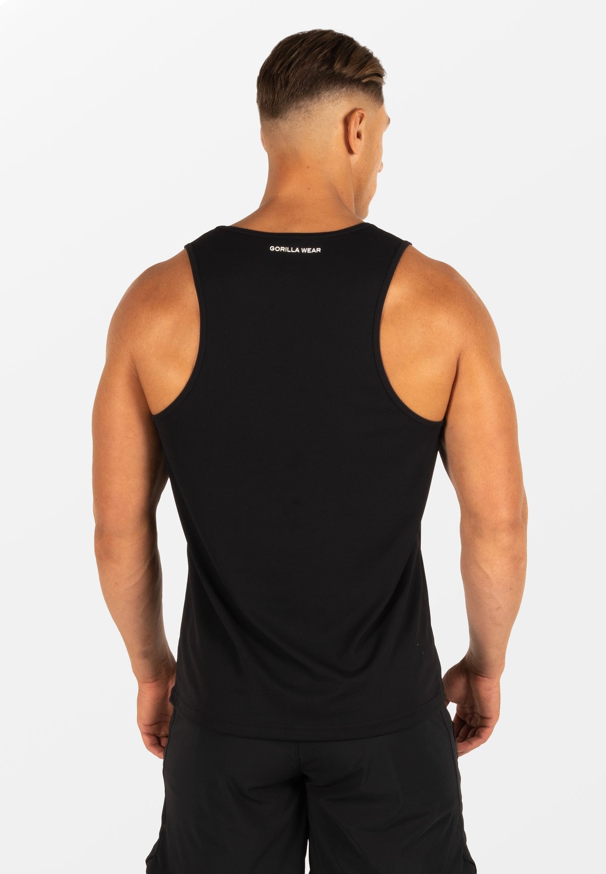 Gorilla Wear Colton Tank Top - Zwart - Aanzicht