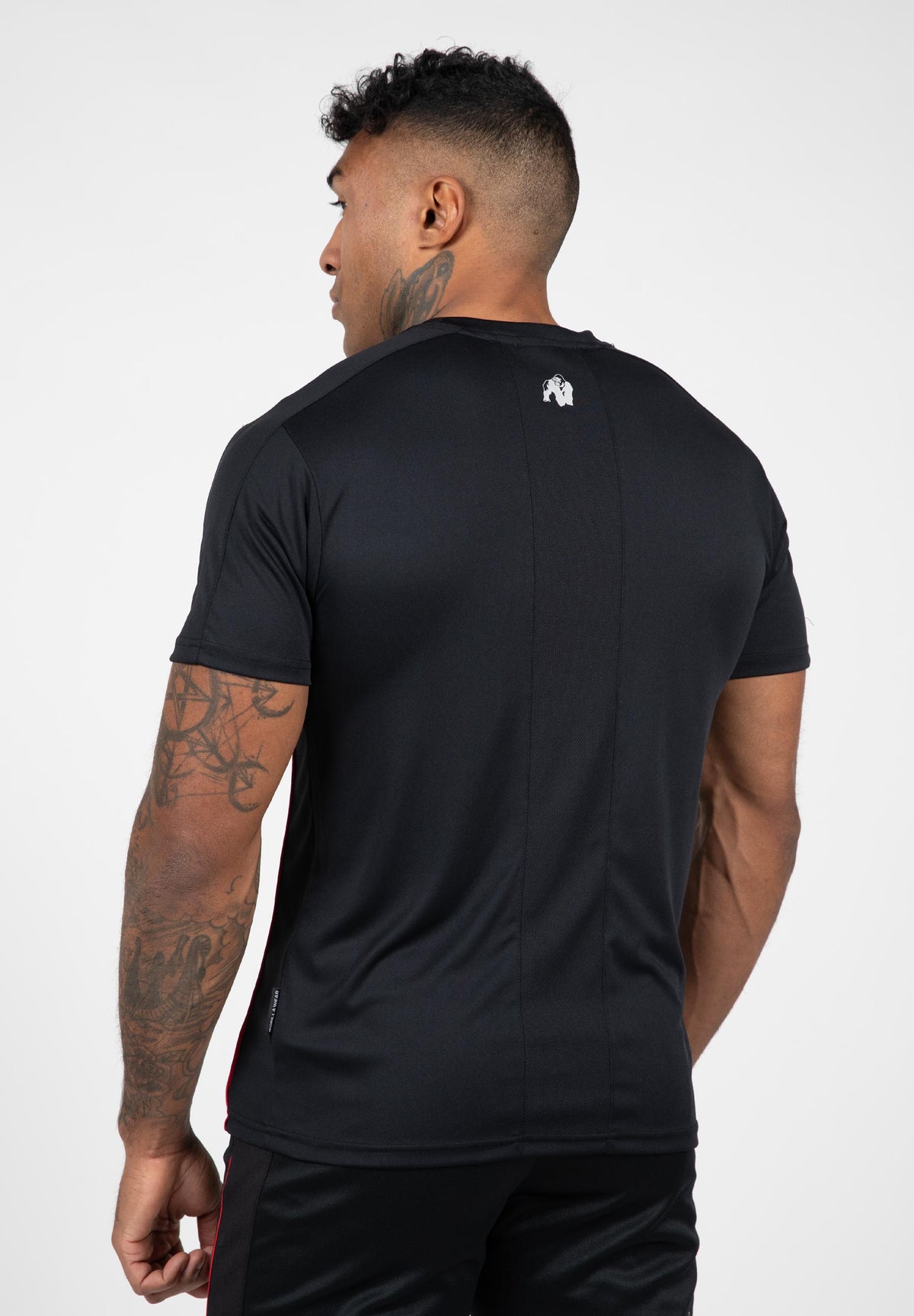 Gorilla Wear Broxton T-shirt - Zwart - Aanzicht