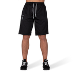 Gorilla Wear Functional Mesh Shorts - Zwart/Rood - Aanzicht