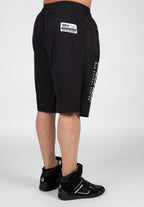 Gorilla Wear Augustine Old School Shorts - Zwart - Aanzicht
