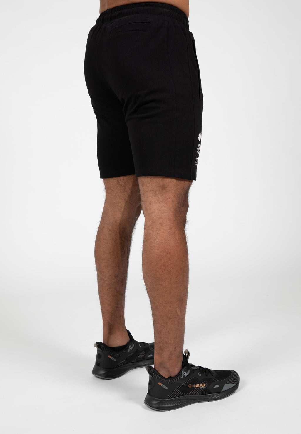Gorilla Wear Lopez Shorts - Zwart - Aanzicht