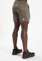 Gorilla Wear Broxton Shorts - Legergroen - Aanzicht