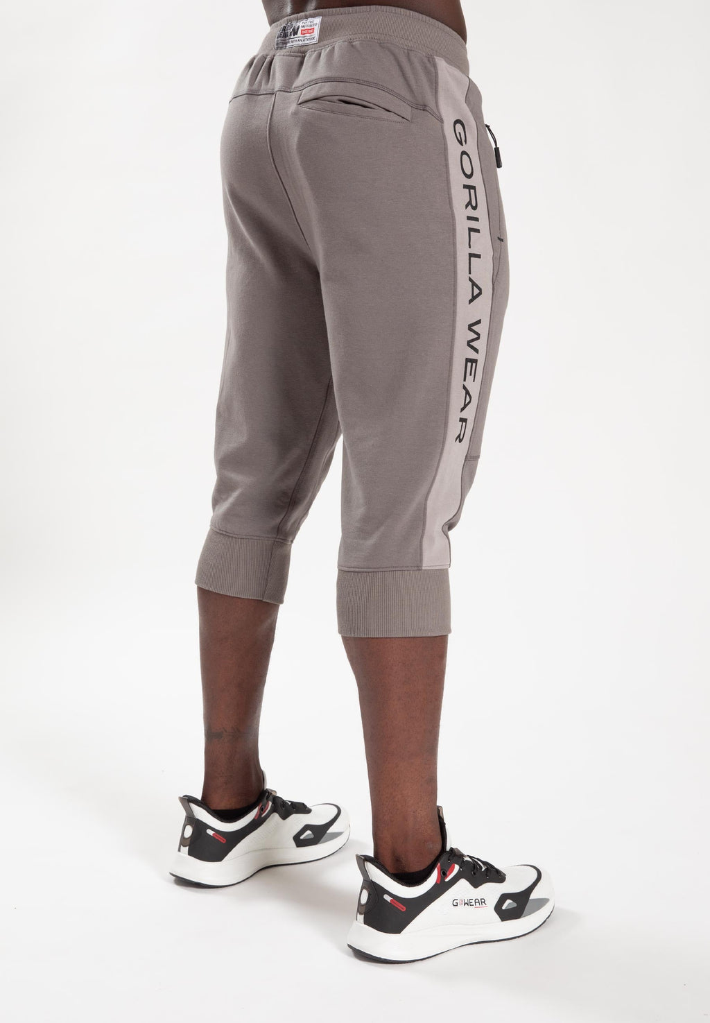 Gorilla Wear Thompson 3/4 Joggingbroek - Grijs - Aanzicht