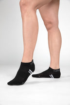 Gorilla Wear Quarter Sokken 2-Pack - Zwart - Aanzicht