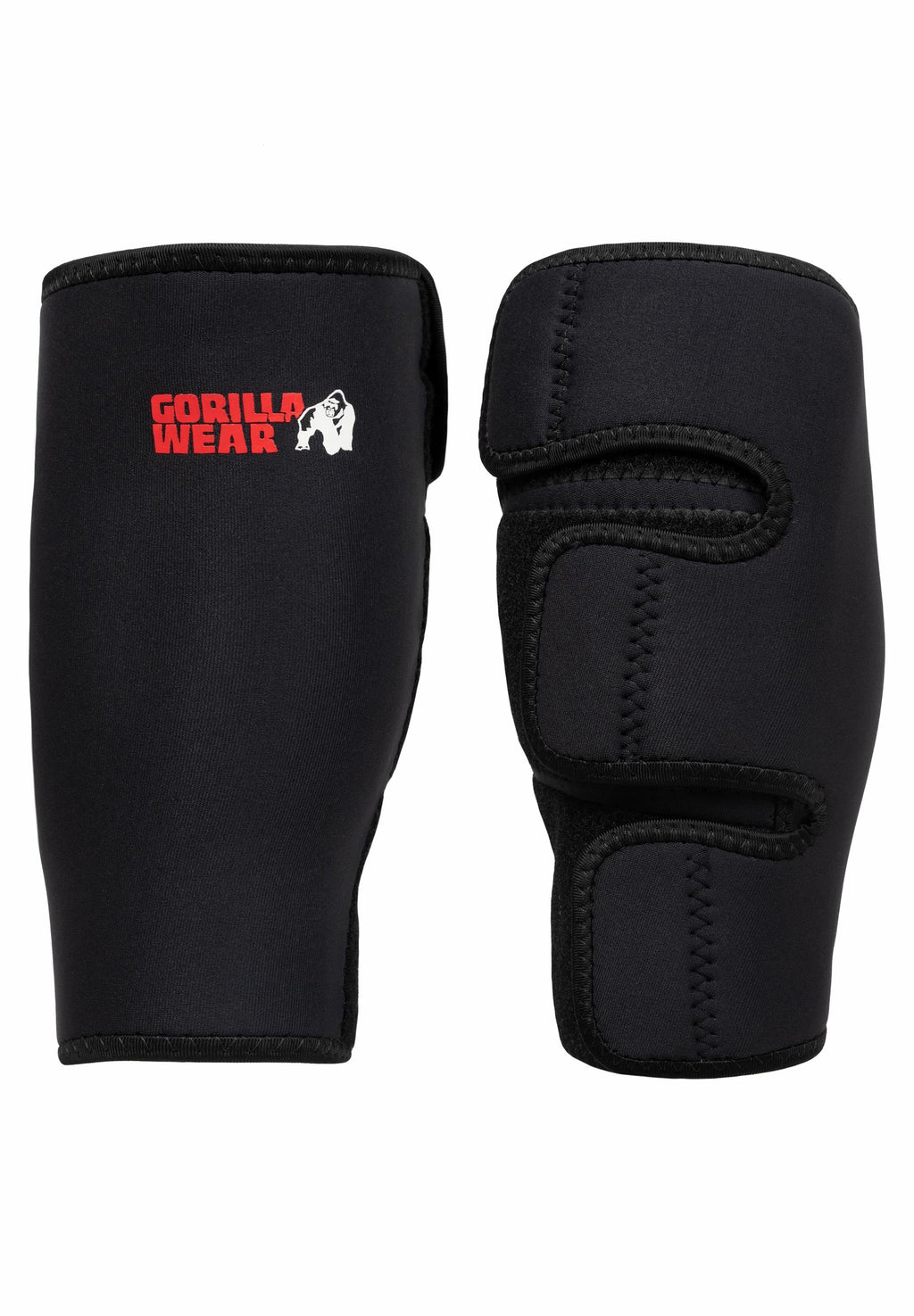 Gorilla Wear Kuit Sleeves - Zwart - Aanzicht