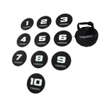 Toorx Fitness Agility Dots - Set van 10 - Aanzicht