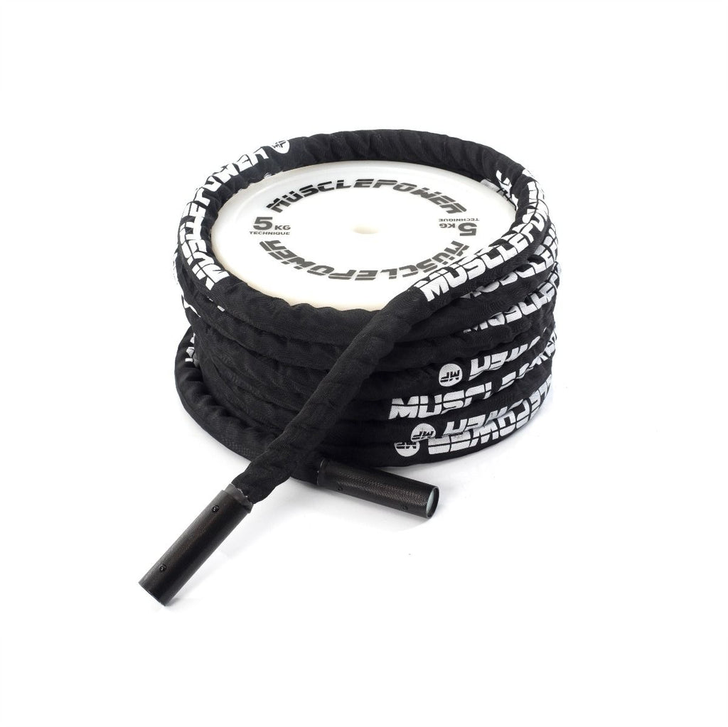 Muscle Power Battle Rope Deluxe - 12 m - Aanzicht