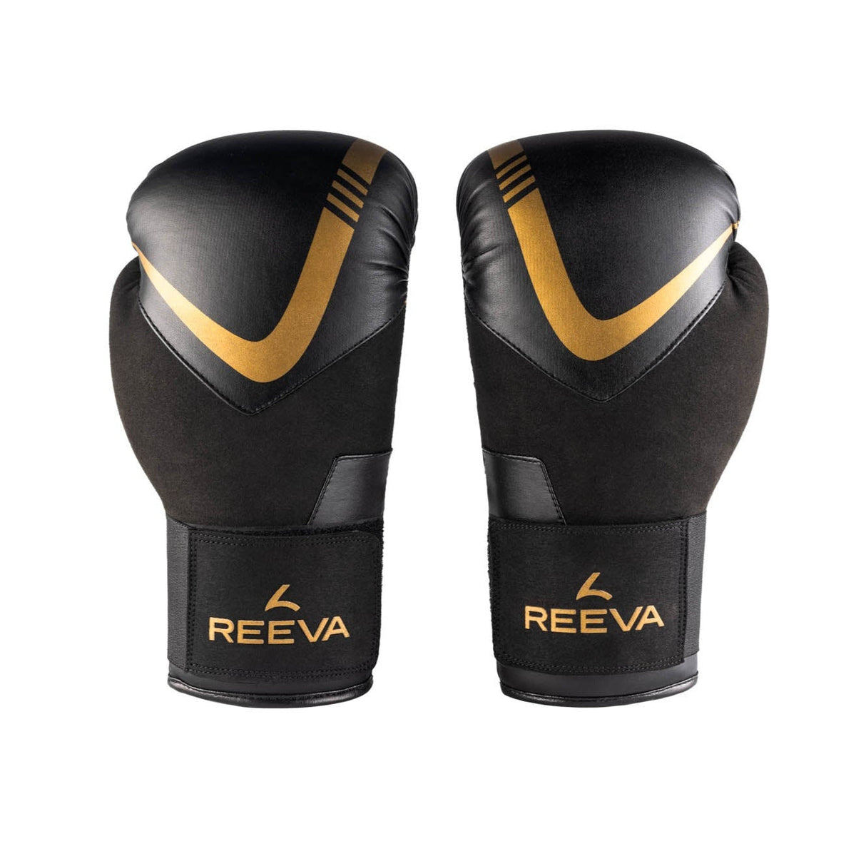 Reeva Bokshandschoenen - Leer - Goud - Aanzicht