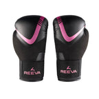 Reeva Bokshandschoenen - Leer - Roze - Aanzicht