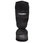 Toorx Fitness Scheenbeschermer PU - met voetbeschermer - L/XL - Aanzicht