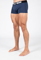 Gorilla Wear Boxershorts 3-Pack - Grijs/Blauw/Rood - Aanzicht