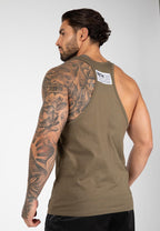 Gorilla Wear Classic Tank Top - Legergroen - Aanzicht