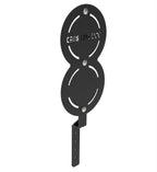 Lifemaxx Crossmaxx Double Wallball Target - voor Crossmaxx Rig - Aanzicht