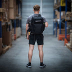Lifemaxx Crossmaxx Tactical Backpack 45L - Zwart - Aanzicht